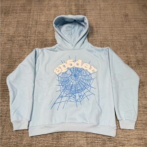 Spider Blue Hoodie